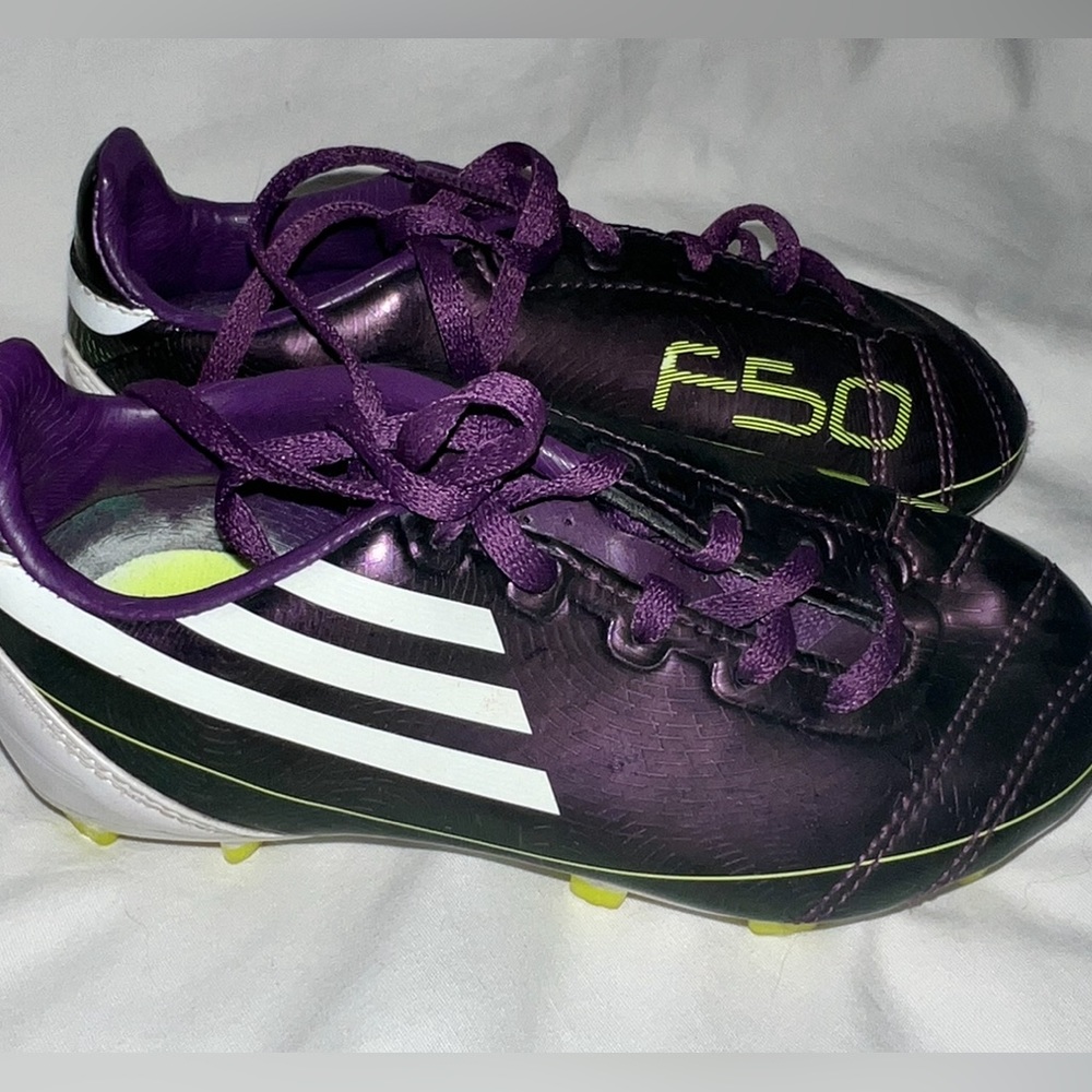 Adidas Children’s Cleats Purple